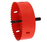 Jeffergarden Scie Cloche, Acier Rapide M42, Efficace pour les Tuyaux en Aluminium et en Fer, Diamètre 110 Mm pour les Professionnels