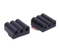 Jeffergarden Sifflet d'avertissement de Cerf de Voiture, Paquet de 2 Sifflets de Cerf de Véhicule ABS Klaxon de à Ultrasons pour Voitures Camions Motos, Ajustement Universel à DéColler et à Coller,