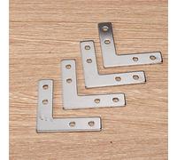 Jeffergarden Support d'angle en Profilés d'aluminium, Plaque en Acier au Carbone 2020 L avec Type T et Croix, adapté à un Usage Industriel, Applications Larges, Durée de Vie Plus Longue (Planche