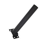 Jeffergarden Support de Poteau Lumineux, Support de Montage de Lumière Solaire en Acier allié avec Angle Réglable pour Antennes et équipements Extérieurs 400 Mm