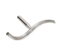 Jeffergarden Support d'outil de Tour incurvé en Acier allié, Conception Courbe en S de 12 Pouces pour Tourner le Bol, Poteau de 1 Pouce Compatible avec les Bases de Tour de 25 Mm pour le Travail du