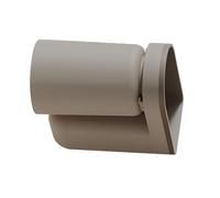 Jeffergarden Supports de Brosse à Dents Suspendus, Support de Brosse à Dents Multifonctionnelle - Installation sans Trou pour les Hôtels (Brun Caramel)