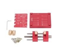 Jeffergarden Système de Guide d'affûtage de Burin, Kit d'affûtage de Burin en Alliage 'aluminium, Réglage et Verrouillage Faciles de l'angle pour Ciseaux et Rabots à Bois