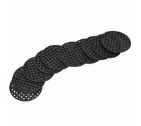 Jeffergarden Tapis de Pot de Fleur, Joint de bonsaï en Plastique Respirant pour des Racines Saines, Prévention des Fuites de Sol pour Plantes d'intérieur et d'extérieur (Diamètre 4,5 cm)