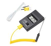 Jeffergarden Thermomètre à Thermocouple de Type K avec Sonde et écran LCD, Détecteur de Température Numérique de Haute Précision -50 à +300 ℃ pour Liquides Alimentaires Industriels
