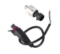Jeffergarden Transducteur de Capteur de Pression de Carburant d', Manomètre d'eau en Acier Inoxydable pour Applications Automobiles et Marines, Filetage 1/8 NPT, Options 30-500 Psi (100PSI)