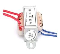 Jeffergarden Transformateur de Puissance AC à 24 V, Convertisseur de Tension monophasé EI avec Fil de Cuivre Complet et Vernis Isolant imprégné Sous Vide 2 W pour Appareils Ménagers (24V)