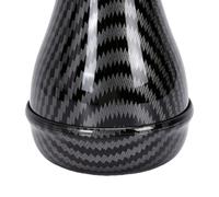 Jeffergarden Trompette Muette Légère en Fiber de Carbone, Texture Bb avec Trous de Dissipation Thermique en Métal pour Musiciens