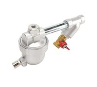 Jeffergarden Valve de Vidange Automatique, Construction en Alliage d'aluminium, Fonctionnement à Un Bouton, Conception Compacte pour Les Compresseurs d'air et Les Applications de Drainage