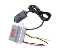 Jeffergarden XH W3005 Contrôleur d'humidité Numérique, Précis 0,1 Précision, Tension Flexible 12V 24V, Idéal pour la Serre, l'incubateur et les Reptiles (220V)