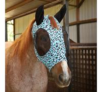 Jeffers Expression - Masque anti-mouches en lycra pour cheval - Taille complète - Masque de cheval léger et extensible avec yeux et oreilles en maille, masque en lycra respirant pour chevaux