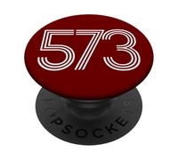 Jefferson City Missouri 573 Code régional Résident Local Amérique PopSockets PopGrip Adhésif