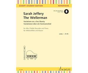 Jeffery: the Wellerman for Treble Recorder and Piano Book/Online Audio