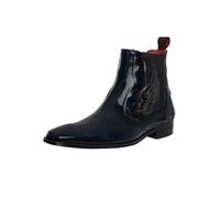 Jeffery West Homme Bottines Chelsea En Cuir Wings, Blue Sunset, 45 EU