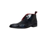 Jeffery West Pour des hommes Bottes en cuir verni Sunset, Bleu