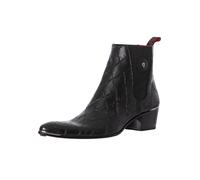 Jeffery West Pour des hommes Bottines Chelsea en cuir tête de mort, Noir