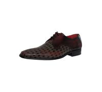 Jeffery West Pour des hommes Chaussures derby en cuir, rouge
