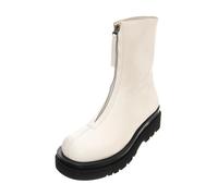 Jeffrey Campbell - Bottines Mi-Hautes - Femme - Chaussures - Blanc - Taille: 37 EU