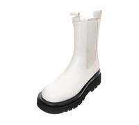 Jeffrey Campbell - Chelsea Bottes - Femme - Chaussures - Blanc - Taille: 39 EU