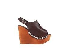 Jeffrey Campbell - Snick Wedge - Femme - Chaussures - Brun - Taille: 39 EU