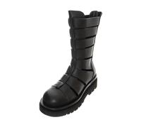 Jeffrey Campbell - Stivaletti Profilo Medio - Femme - Chaussures - Noir - Taille: 36 EU