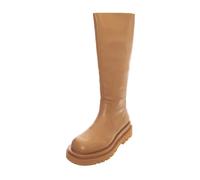 Jeffrey Campbell - Stivali Profilo Alto - Femme - Chaussures - Beige - Taille: 38 EU