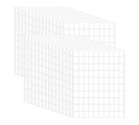 JEFURE 3000 Pièces Petites Étiquettes Autocollantes Blanches, Étiquettes Rectangulaires 13 × 9 mm à Écrire, Étiquettes de Code Couleur, pour Bocaux, Dossiers, Bureau, École, Maison