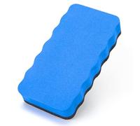 JEFURE Effaceur Tableau Blanc 1 pièce, Brosse Tableau Blanc Bleue Magnétique, Effaceur Ardoise pour Nettoyage à Sec Nombreuses Surfaces, Eponge Tableau Blanc pour Tableaux Noirs et Verre