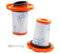 Jegehoyo Filtre de rechange pour Rowenta X-Force Flex 13.60 RH9A36WV/ X-Force Flex 12.60 RH98A0WO/16.60 RH9CD9E0/14.80 RH9B74WO /ZR009014 Aspirateur, 2 filtres lavables, 1 brosse de nettoyage