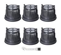 Jegehoyo Filtre HEPA de rechange pour aspirateur humide et sec Dreame H14 / H14 Pro / H14 Dual / H14 AE- Lavable, durable et utilisable longtemps (6 filtres, brosse)