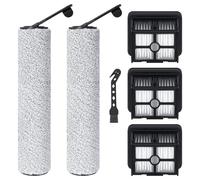 Jegehoyo Kit d'accessoires pour aspirateur humide et sec Dreame H12S avec accessoires de puissance d'aspiration, 2 rouleaux de brosse, 3 filtres HEPA et 1 brosse de nettoyage