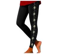 Jeggings Femme Velvet Long Women Wear Winter and Thick Lamb Wool Thermal Pants Seamless Line Pants High Waisted LKeggings(Black,One Size)