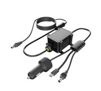 JEGPPIVE Câble Adaptateur d ' Alimentation pour Appareil de, 3MDC | Boîte de conversion en ligne, 12 / 24 V à 30 V 3 A, prise ronde de type C pour les configurations de