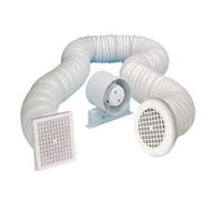 Jegs Sf100tb 4 et " ; ventilateur de douche et minuterie