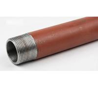 JEH 3/4 1400 mm Collier de serrage pour tuyau, étau pour le travail du bois, tube très résistant - Noir et rouge