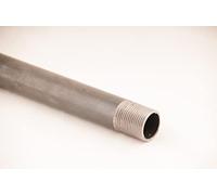 JEH 800 mm 3/4 Serre-joints à tuyau seulement Serre-joints à coulisse Étau serre-joint Kit métal Set Menuiserie Travail du bois Collage du bois Usage intensif Tube, Noir et Rouge, Tuyau 800 mm