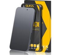 JEHOO 2 Pièces pour iPhone 15 Pro Mat Verre Trempé, Protection d'écran Antireflet, Anti-Empreintes Digitales Sans Bulles Ultra Résistant Dureté 9H Glass