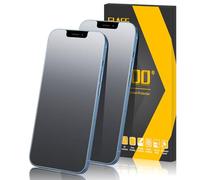 JEHOO 2 Pièces Verre Trempé Mat pour iPhone 12/iPhone 12 Pro, Matte Anti-Reflet Film Protection d'écran, Anti-Empreintes Digitales Sans Bulles Ultra Résistant Dureté 9H Glass Protecteur