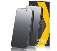 JEHOO 2 Pièces Verre Trempé Mat pour iPhone 16 Pro, Matte Anti-Reflet Film Protection d'écran, Anti-Empreintes Digitales Sans Bulles Ultra Résistant Dureté 9H Glass Protecteur