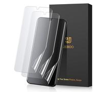 JEHOO 3 pièces pour Samsung Galaxy S22 Plus Mat Film protection, Matte Anti-Reflet et Anti-Traces de Doigts Couverture Complète Flexible TPU Film, Compatible ID d'Empreinte Digitale, Sans Bulles