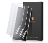 JEHOO 3 pièces pour Samsung Galaxy S22 Ultra Mat Film protection, Matte Anti-Reflet et Anti-Traces de Doigts Couverture Complète Flexible TPU Film, Compatible ID d'Empreinte Digitale, Sans Bulles