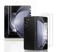 JEHOO Protection Ecran pour Samsung Z Fold 5, [2+2+2 Pièces] TPU Souple+ Verre Trempé+ Protection Objectif Caméra, Protection Galaxy Z Fold 5 avec Outil d'Alignement, Installation Facile