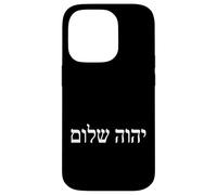 Jéhovah Shalom Hébreu « Le Seigneur est Notre Paix » Nom de Dieu Coque pour iPhone 14 Pro