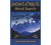 Jehovah's Attributes Word Search Puzzle Book: A Spiritually Uplifting Personal Activity with Fifty Puzzles