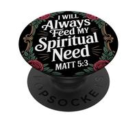 Jehovah's Witness 2026 Year Text Feed Spiritual JW ORG JW PopSockets PopGrip Adhésif