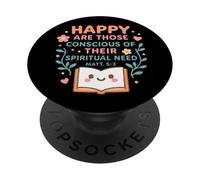 Jehovah's Witness 2026 Year Text Feed Spiritual JW ORG JW PopSockets PopGrip Adhésif