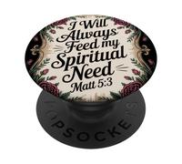 Jehovah's Witness 2026 Year Text Feed Spiritual JW ORG JW PopSockets PopGrip Adhésif