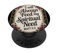 Jehovah's Witness 2026 Year Text Feed Spiritual JW ORG JW PopSockets PopGrip Adhésif
