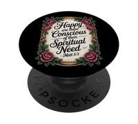 Jehovah's Witness 2026 Year Text Happy Spiritual JW ORG JW PopSockets PopGrip Adhésif