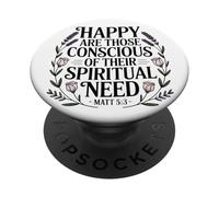 Jehovah's Witness 2026 Year Text Happy Spiritual JW ORG JW PopSockets PopGrip Adhésif